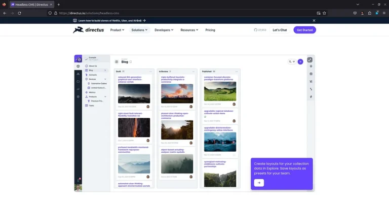 Cara Install Directus Headless CMS di Ubuntu 24.04 • Linux & Open Source