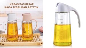5 Rekomendasi botol minyak kaca yang awet tahunan dan estetik, reviewnya bagus di bawah Rp 50 ribu
